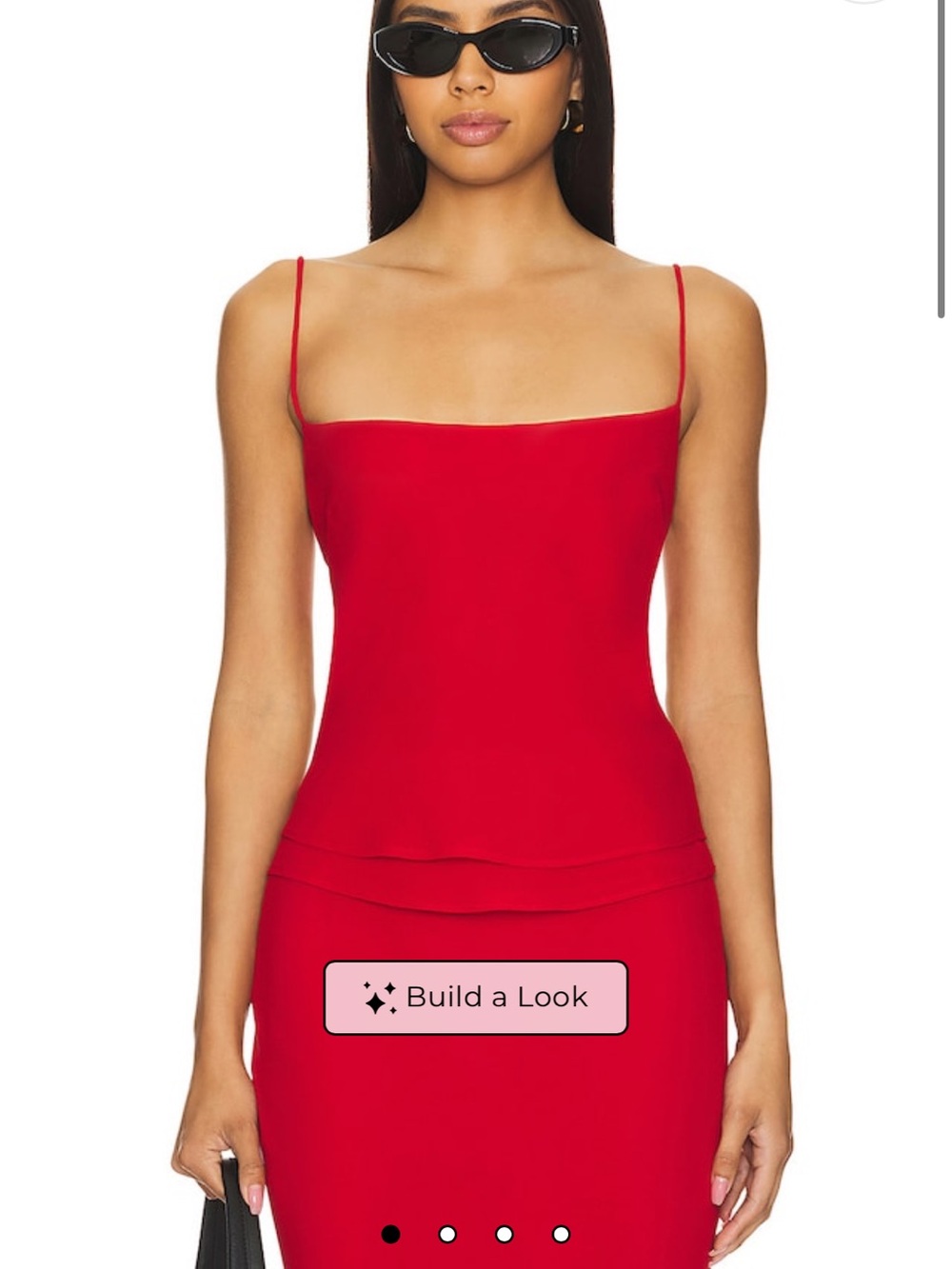 LOVERS AND FRIENDS Mischa Top in Bright Red